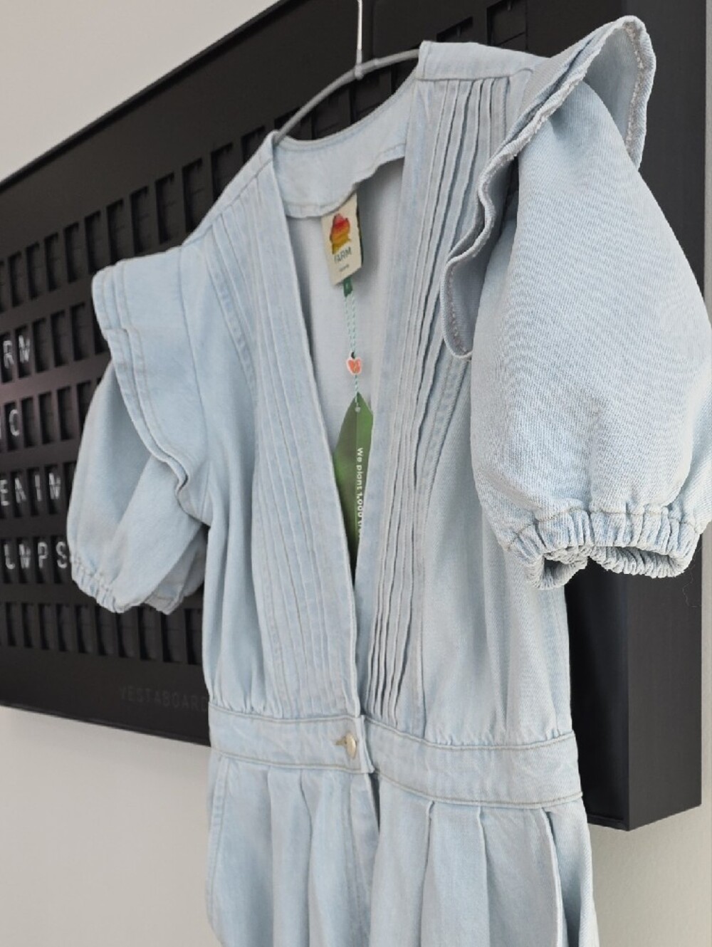 Farm Rio Denim Jumpsuit - Picture 7 of 9